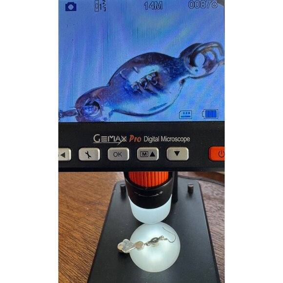 925 Sterling Silver Drop Dangle Earrings with Tiger's Eye Gemstones, Hook Back - Picture 11 of 11